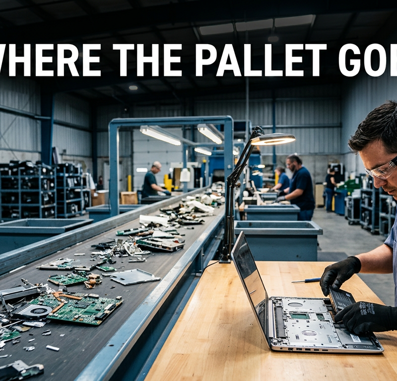 Where Old Laptops Go: Inside the WEEE Recycling Process