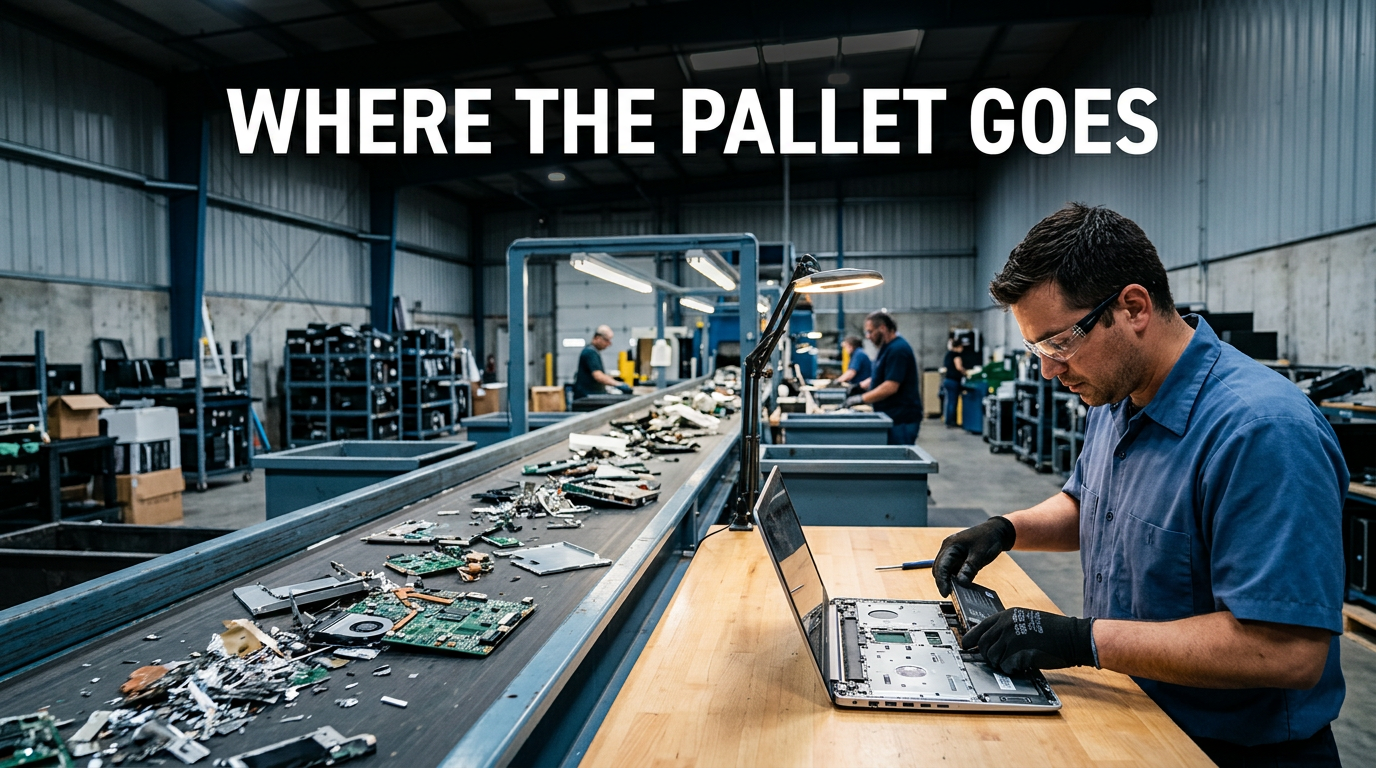 Where Your Old Laptops Actually Go: What Happens Inside WEEE Recycling