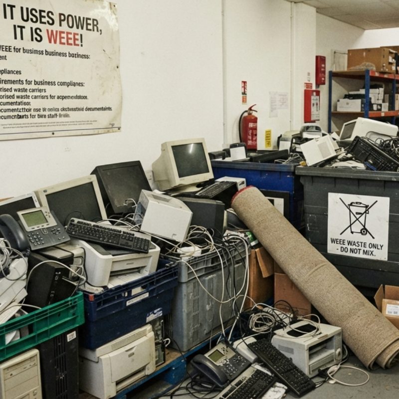 If It Uses Power, It Is WEEE: Electrical Waste Rules for UK Businesses