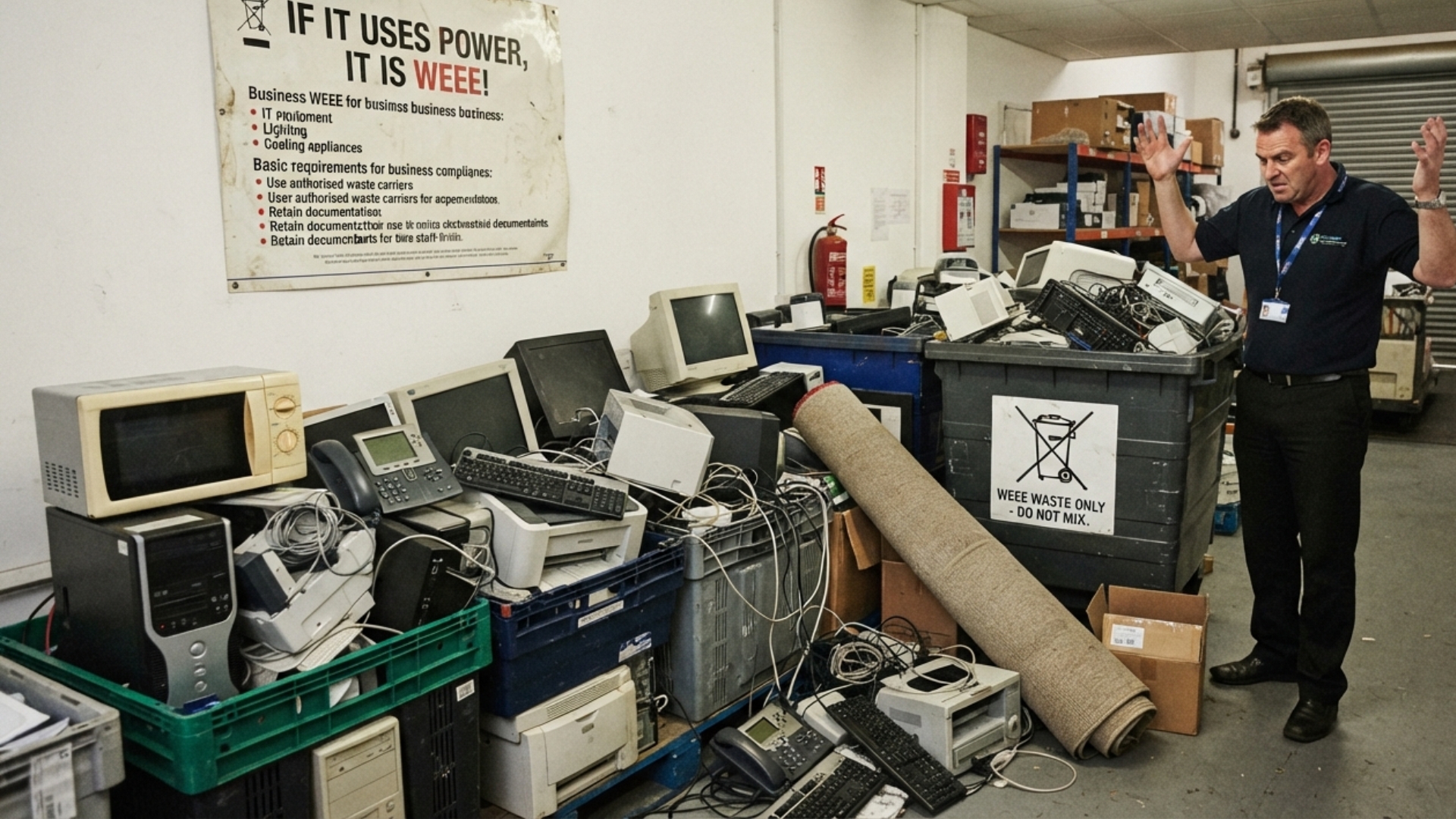 If It Uses Power, It Is WEEE: The Electrical Waste Rules Every UK Business Trips Over