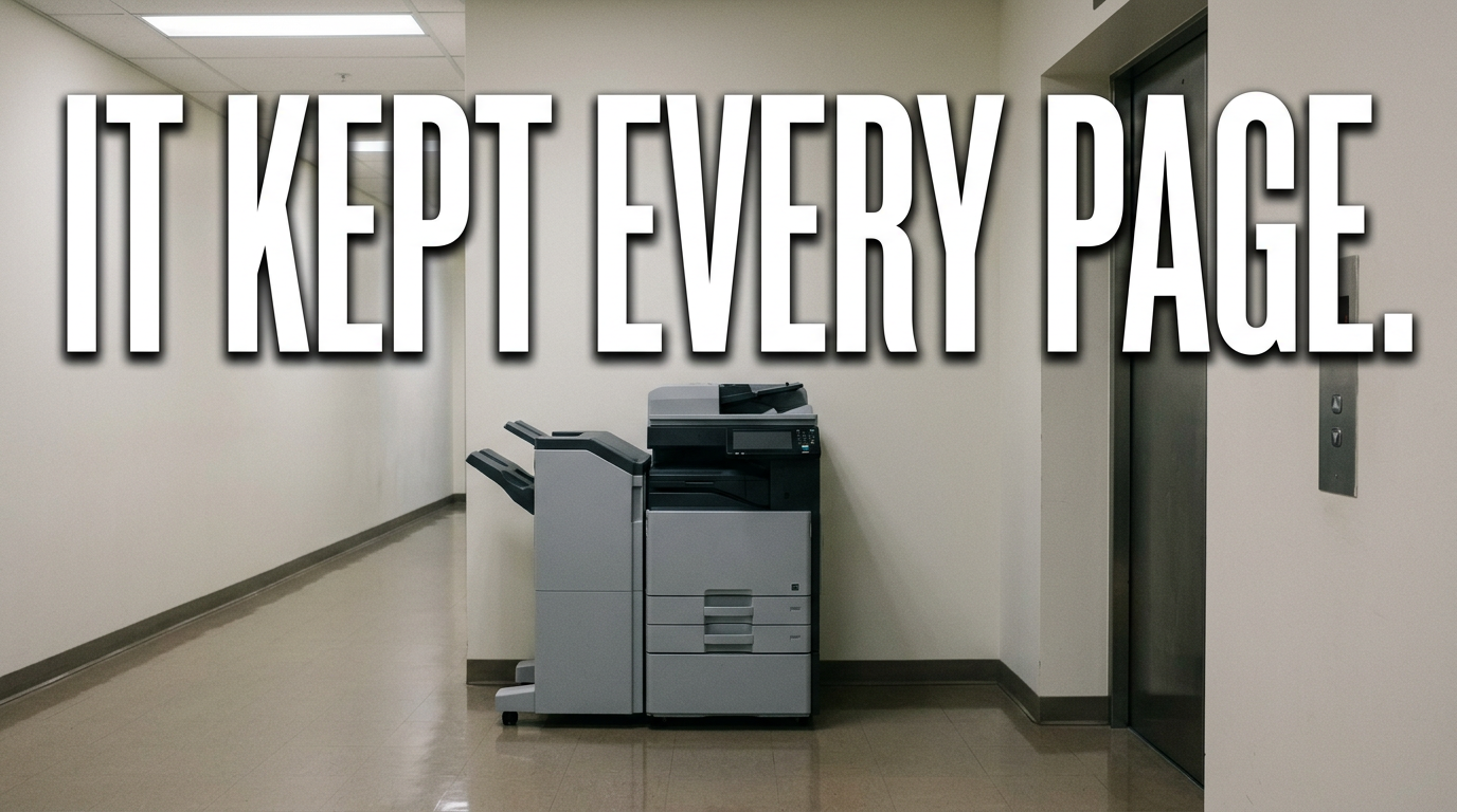 Your Printer Has A Hard Drive