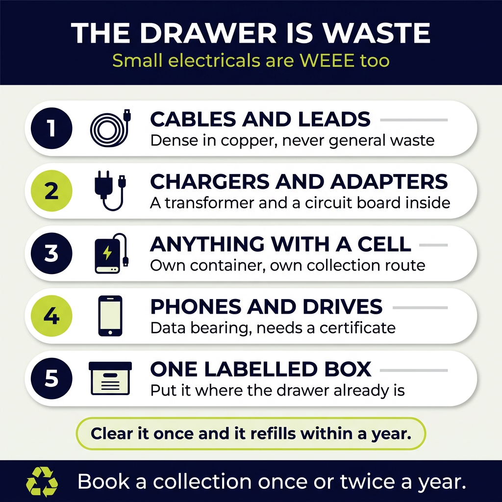 Guide to Recycling Small Electricals and WEEE Waste